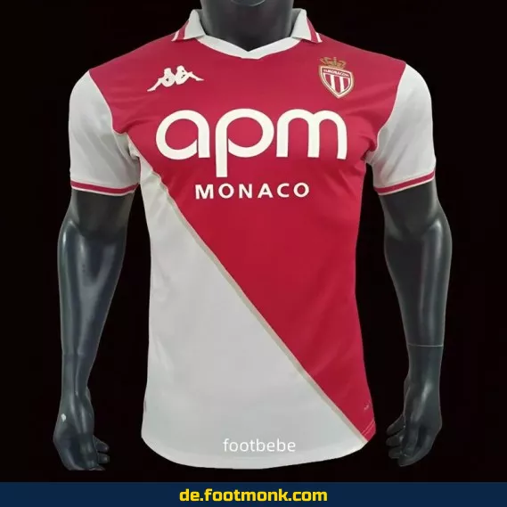AS Monaco Heimtrikot 2024/2025 – Offizielles Fußballtrikot für Herren, Damen & Kinder | Günstig online kaufen | Authentisches Vereinstrikot von Adidas