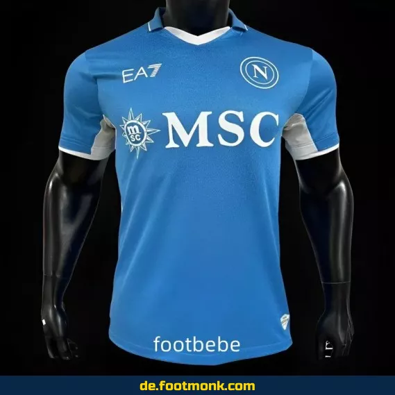 Offizielles SSC Napoli Heimtrikot 2024/2025 – Blaues Fußballtrikot für Herren, Damen & Kinder | Günstige Vereinstrikots | Nike/Adidas | Personalisierbar mit Nummer & Name