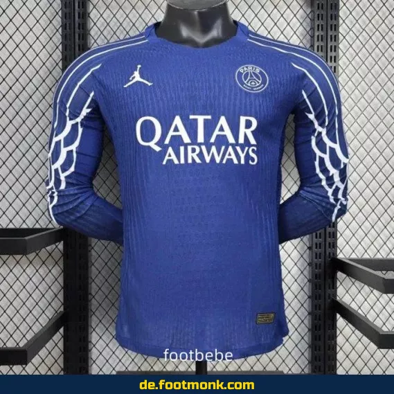 PSG Heimtrikot 2024/2025 Langarm – Authentisches Fußballtrikot für Herren | Offizielles Vereinstrikot | Fußballtrikots günstig online kaufen