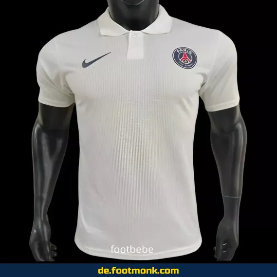 PSG Heimtrikot 2025 Herren – Weißes Polo-Fußballtrikot – Authentisches Vereinstrikot – Fußballtrikots günstig online kaufen