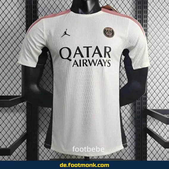 PSG Jordan Heimtrikot 2024/2025 – Weißes Fußballtrikot Herren/Damen/Kinder | Offiziell lizenziert | Nike | Fussballtrikots günstig kaufen