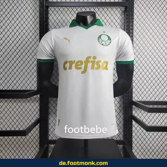 Palmeiras Auswärtstrikot 2024/2025 Weiß – Authentisches Fußballtrikot Herren/Damen/Kinder | Günstige Vereinstrikots | Nike/Adidas | Personalisierbar mit Nummer & Name