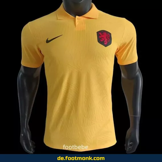 Niederlande Heimtrikot 2025 – Gelbes Polo-Fußballtrikot (Herren/Damen/Kinder) – Günstig online kaufen | Authentisches Nike/Adidas Fußballshirt | Personalisierbar mit Nummer & Name