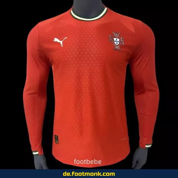 Portugal Heimtrikot 2024/2025 Herren Langarm – Authentisches Fussballtrikot – Nike/Adidas – Fussballtrikots günstig online kaufen