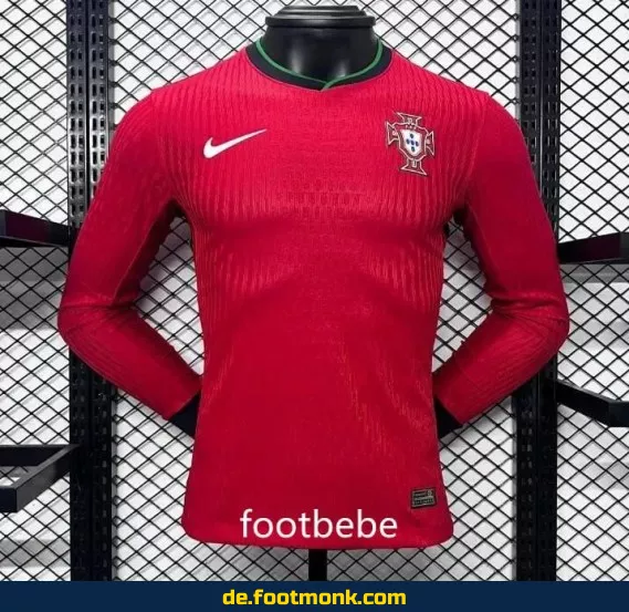 Portugal Heimtrikot 2024 Langarm – Authentisches Fussballtrikot für Herren | Günstig online kaufen