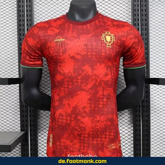 Portugal Heimtrikot 2024 Rot – Fußballtrikot Herren/Damen/Kinder | Authentisches Match-Trikot | Nike/Adidas | Günstig online kaufen