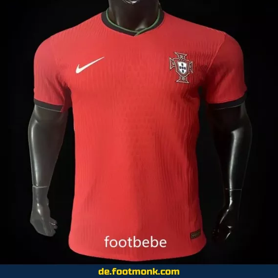 Portugal Heimtrikot EM 2024 – Authentisches Fußballtrikot für Herren, Damen & Kinder – Rot – Jetzt günstig online kaufen