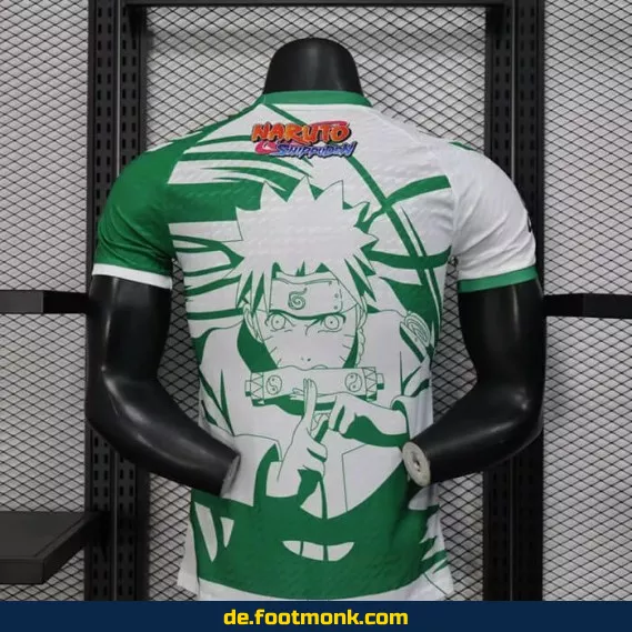 Real Betis Heimtrikot 2025/2026 – Naruto Shippuden Edition – Fußballtrikot Herren/Damen/Kinder – Authentisches Vereinstrikot – Jetzt günstig online kaufen