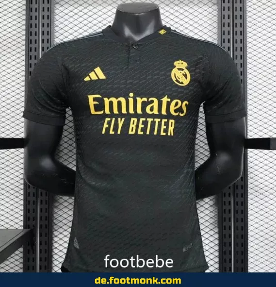 Real Madrid Trainings-Trikot 2023/2024 schwarz – Fußballtrikot Herren/Damen/Kinder | Nike Vereinstrikot | Günstig online kaufen