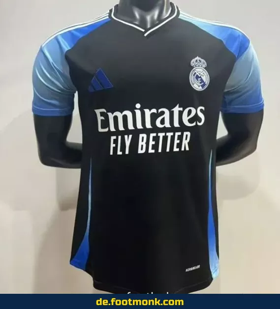 Real Madrid Heimtrikot 2025/2026 – Spezial Edition Schwarz | Offizielles Trikot | Herren, Damen & Kinder | Fußballtrikots günstig online kaufen | Nike/Adidas | Personalisierbar