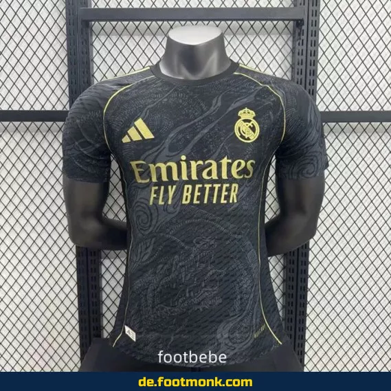 Real Madrid Concept Trikot 2025/2026 – Schwarz – Herren | Authentisches Fußballtrikot | Nike/Adidas | Personalisierbar | Günstig online kaufen