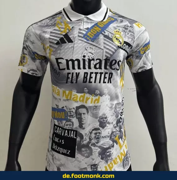 Real Madrid Concept Trikot 2025/2026 – Offizielles Fußballtrikot Herren/Damen/Kinder | Günstig online kaufen | Personalisierbar mit Nummer & Name | Nike/Adidas Vereinstrikots | Authentisch & limitiert