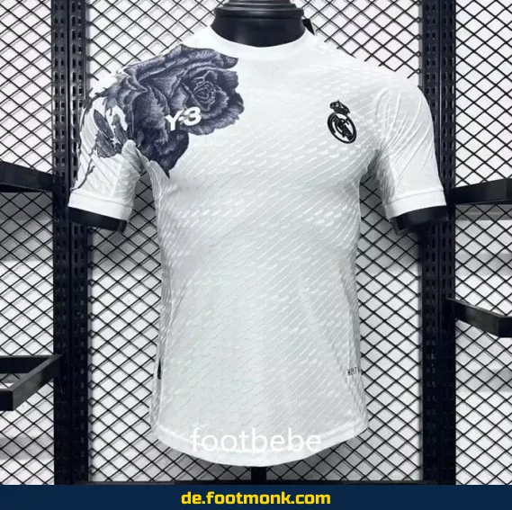 Authentisches Real Madrid Heimtrikot Y3 2024/2025 – Herren Fußballtrikot weiß – Fußballtrikots günstig online kaufen | Personalisierbar mit Name & Nummer