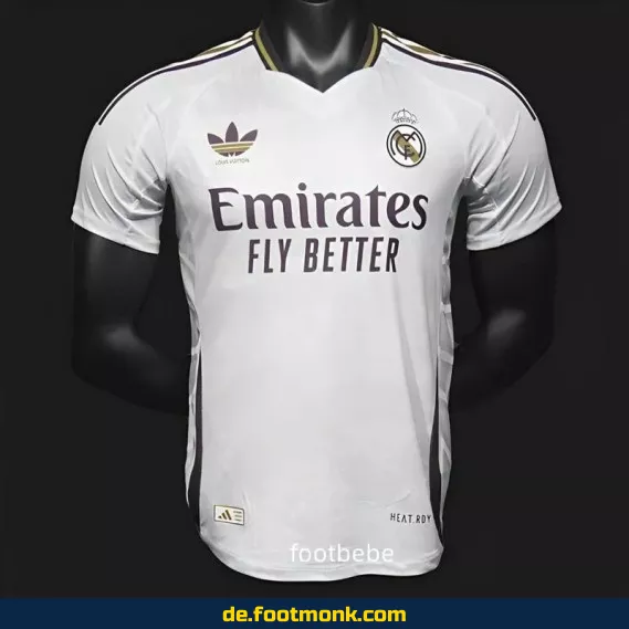 Real Madrid x LV Heimtrikot 2024/2025 – Weiß | Authentische Fußballtrikots | Herren, Damen & Kinder | Günstig online kaufen | Personalisierbar