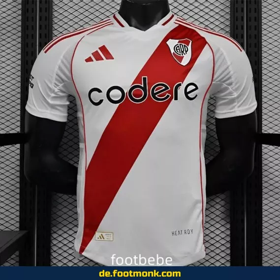 River Plate Heimtrikot 2024/2025 weiß – Authentisches Fußballtrikot für Herren, Damen & Kinder | Günstige Vereinstrikots online kaufen | Nike/Adidas Fußballtrikots