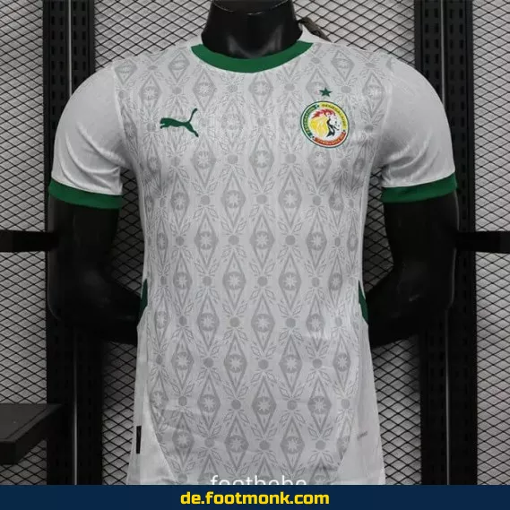 Senegal Heimtrikot 2024/2025 Weiß – Authentisches Fußballtrikot Herren/Damen/Kinder | Nike/Adidas | Personalisierbar