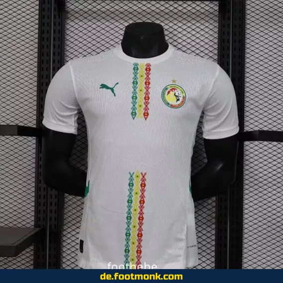 Senegal Heimtrikot 2024/2025 – Weißes Fußballtrikot für Herren, Damen & Kinder | Authentisches Nike/Adidas Vereinstrikot | Personalisierbar mit Nummer & Name | Günstig online kaufen