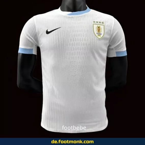 Uruguay Auswärtstrikot 2024/2025 weiß – Herren Fußballtrikot – Authentisches Nike/Adidas Vereinstrikot – Günstig online kaufen