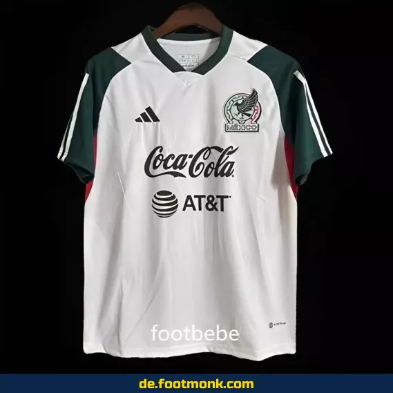 Mexiko Heimtrikot 2023/2024 Weiß – Limitierte Sonderedition | Fußballtrikot Herren/Damen/Kinder | Authentisches Nike/Adidas Trikot | Personalisierbar mit Nummer & Name