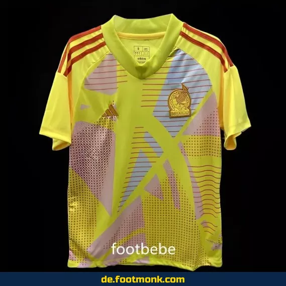 Mexiko Torwarttrikot 2024 – Gelbes Fußballtrikot für Herren – Authentisches Torwartshirt – Fußballtrikots günstig online kaufen