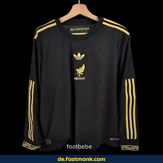 Mexiko Heimtrikot 2025/2026 Herren Langarm – Authentisches Fußballtrikot Nike/Adidas | Personalisierbar mit Nummer & Name