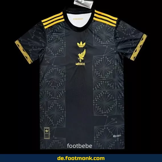 Mexiko Heimtrikot 2025/2026 schwarz – Authentisches Fußballtrikot Herren/Damen/Kinder | Nike/Adidas | Personalisierbar | Günstig online kaufen