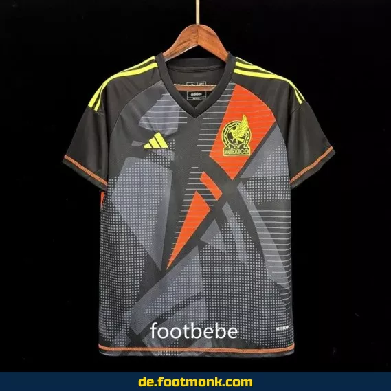 Mexiko Heimtrikot 2024 Copa America schwarz – Authentisches Fußballtrikot Herren/Damen/Kinder – Fußballtrikots günstig online kaufen