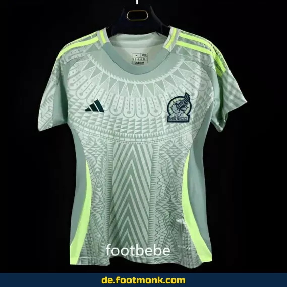 Mexiko Damen Auswärtstrikot Copa America 2024 – Fußballtrikot günstig online kaufen | Authentisches Nike/Adidas Fussballtrikot