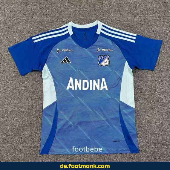 Millonarios Heimtrikot 2025/2026 – Authentisches Fußballtrikot für Herren, Damen & Kinder | Günstig online kaufen | Personalisierbar