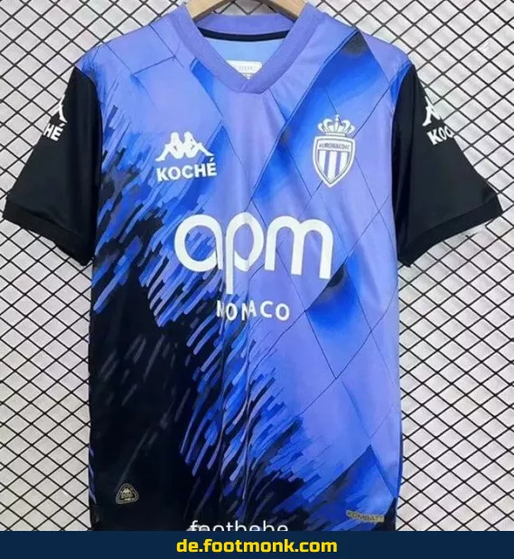 AS Monaco Trikot 2025/2026 Sonderedition Blau – Offiziell & Authentisch | Fußballtrikot Herren/Damen/Kinder | Günstig online kaufen
