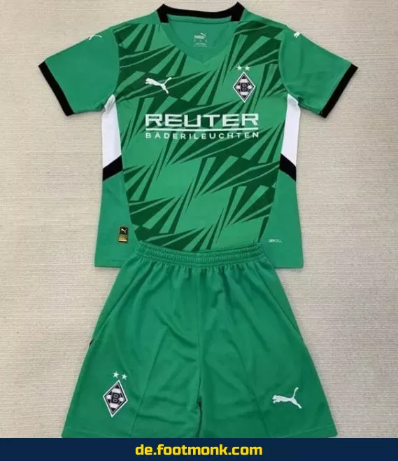 Borussia Mönchengladbach Kinder Auswärtstrikot 2024/2025 – Günstige Fußballtrikots online kaufen