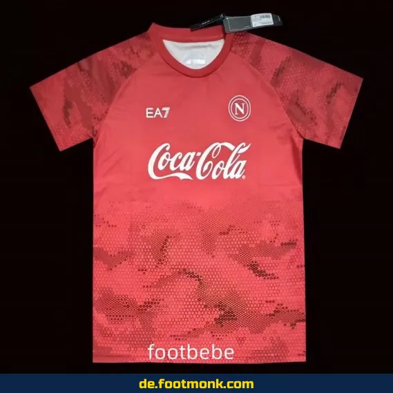 Fußballtrikot SSC Napoli 2024/2025 Trainingsshirt rot – Günstig online kaufen | Herren, Damen & Kinder | Personalisierbar