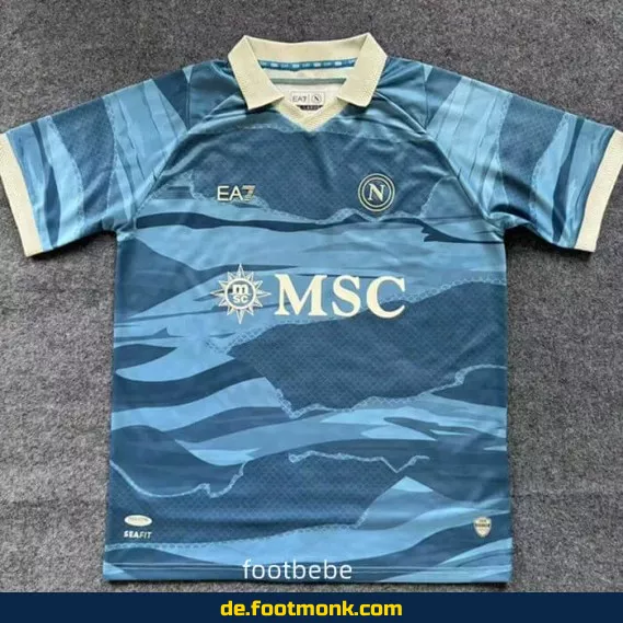 EA7 Napoli Trikot 2025 – Offizielles Fußballtrikot Herren/Damen/Kinder | Günstig online kaufen | Personalisierbar