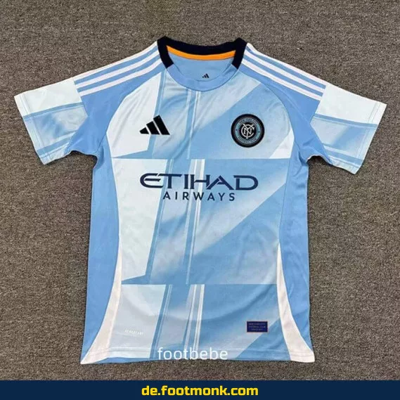 New York City FC Heimtrikot 2025/2026 – Authentisches Fußballtrikot für Herren, Damen & Kinder | Günstig online kaufen | Personalisierbar mit Nummer & Name