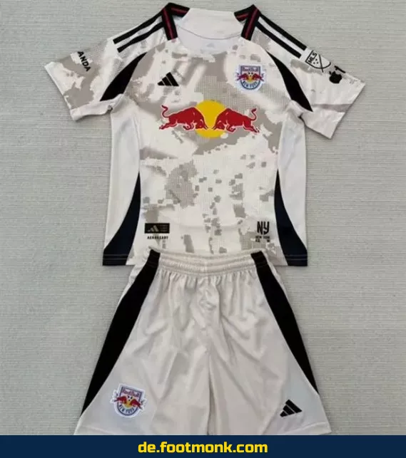 New York Red Bulls Kinder Auswärtstrikot 2025/2026 – Günstige Fußballtrikots online kaufen | Authentisches Vereinstrikot für Kinder | Fußballtrikot mit Personalisierung