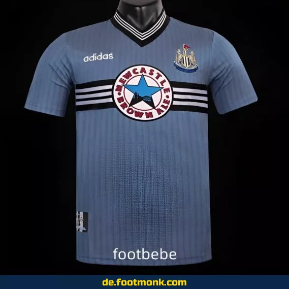 Vintage Newcastle United Trikot 1995/96 Auswärts – Retro Fußballtrikot Herren/Damen/Kinder | Authentisches Vereinstrikot | Fussballtrikots günstig kaufen