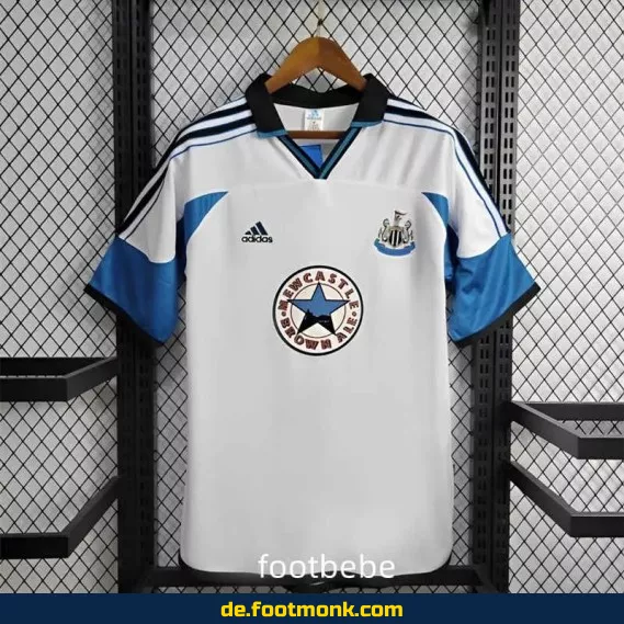 Newcastle United Vintage Trikot 1999/2000 Auswärts – Retro Fußballtrikot Herren/Damen