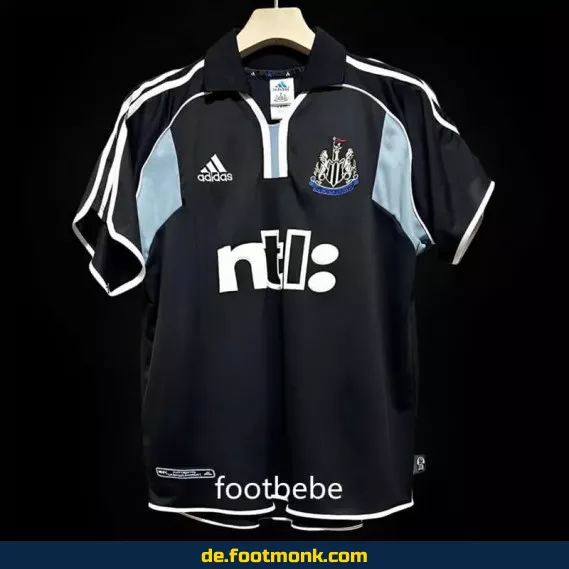 Newcastle United Vintage Trikot 2000/01 Auswärts – Retro Fußballtrikot Herren/Damen/Kinder | Authentisches Vereinstrikot | Fussballtrikots günstig kaufen
