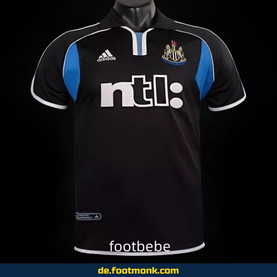 Newcastle United Vintage Trikot 2001/2002 Auswärts – Retro Fußballtrikot Herren/Damen – Authentisches Vereinstrikot