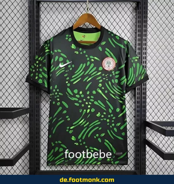 Nigeria Fußballtrikot 2024 Schwarz Grün - Offizielles Trikot kaufen, personalisiert & authentisch