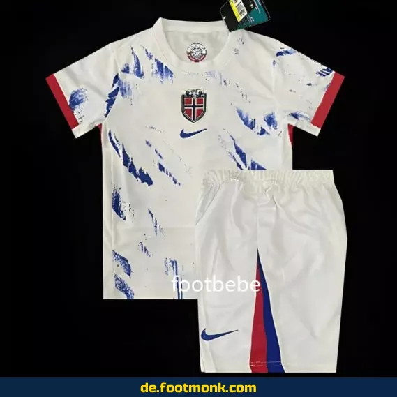 Norwegen Auswärtstrikot Kinder 2024/2025 – Fußballtrikot günstig online kaufen