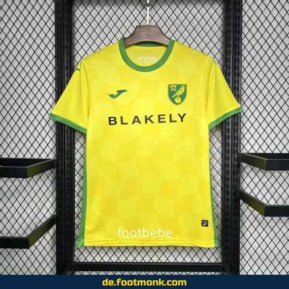Norwich City Heimtrikot 2024/2025 – Gelbes Fußballtrikot für Herren, Damen & Kinder | Authentisches Vereinstrikot | Günstig online kaufen | Nike/Adidas | Personalisierbar mit Nummer & Name