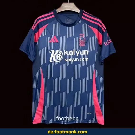 Nottingham Forest Auswärtstrikot 2024/2025 – Fußballtrikot Herren/Damen/Kinder | Günstige Vereinstrikots | Nike/Adidas | Personalisierbar