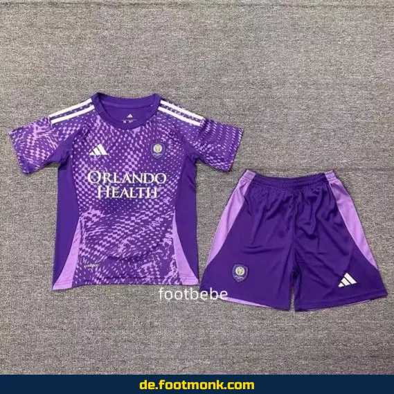 Orlando City Heimtrikot Kinder 2025/2026 – Günstige Fußballtrikots online kaufen