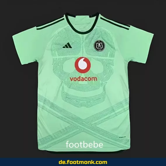 Orlando Pirates Auswärtstrikot 2023/2024 – Fußballtrikot Herren/Damen/Kinder | Günstige Vereinstrikots | Nike/Adidas | Personalisierbar