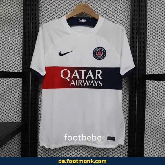 PSG Auswärtstrikot 2023/2024 weiß – Authentisches Fußballtrikot für Herren, Damen & Kinder | Nike Vereinstrikot | Jetzt günstig online kaufen