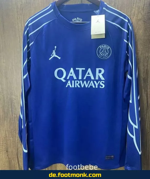 PSG Trikot 2024/2025 Herren Langarm – Authentisches Fußballtrikot in Blau | Günstig Online Kaufen | Nike Vereinstrikot
