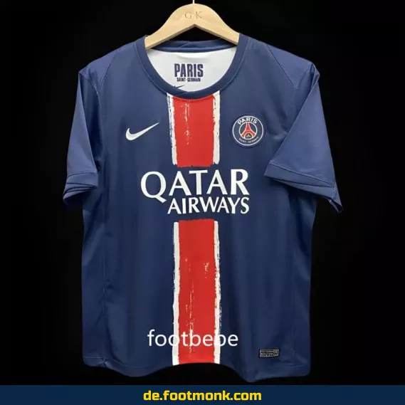 PSG Heimtrikot 2024/2025 – Offizielles Fußballtrikot für Herren, Damen & Kinder | Günstig online kaufen | Authentisches Nike/Adidas Vereinstrikot | Personalisierbar mit Name & Nummer