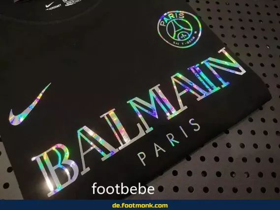 PSG x Balmain Trikot 2023/2024 schwarz – Offizielles Fußballtrikot für Herren, Damen & Kinder | Günstige Fussballtrikots online kaufen