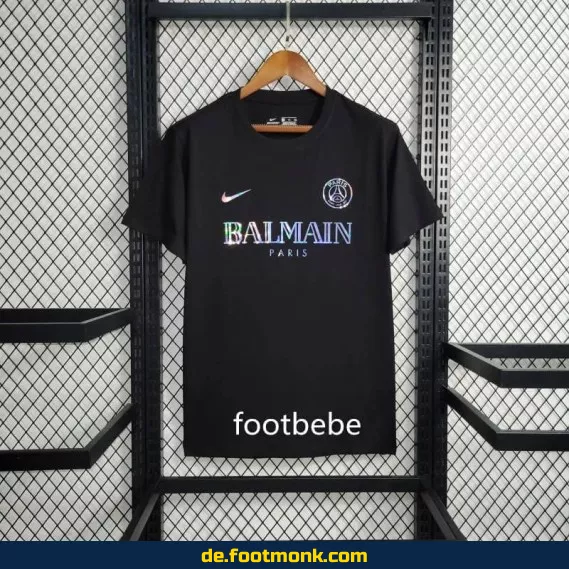PSG x Balmain Trikot 2023/2024 schwarz – Offizielles Fußballtrikot für Herren, Damen & Kinder | Günstige Fussballtrikots online kaufen